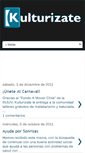 Mobile Screenshot of kulturizate.cl